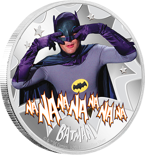 New Zealand Mint Batman Silver Coin Silver Collectible