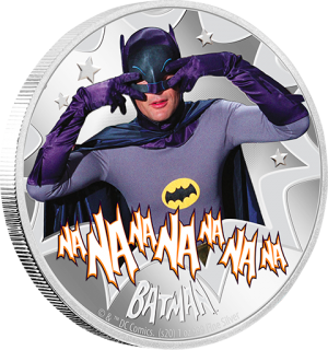 Batman Silver Coin Silver Collectible