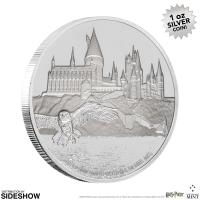 Gallery Image of Hogwarts Castle Silver Coin Silver Collectible