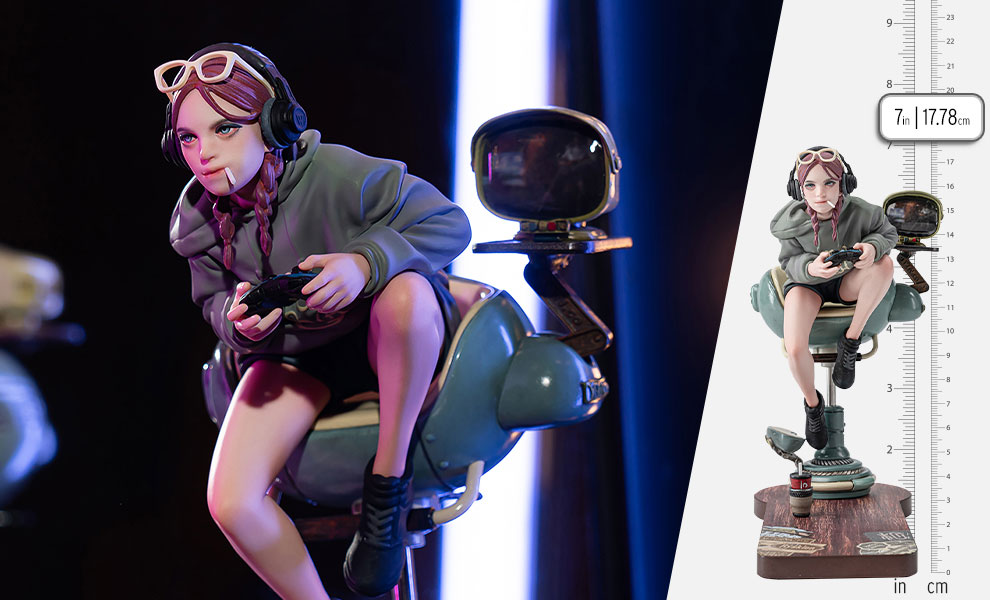 video game collectible statues