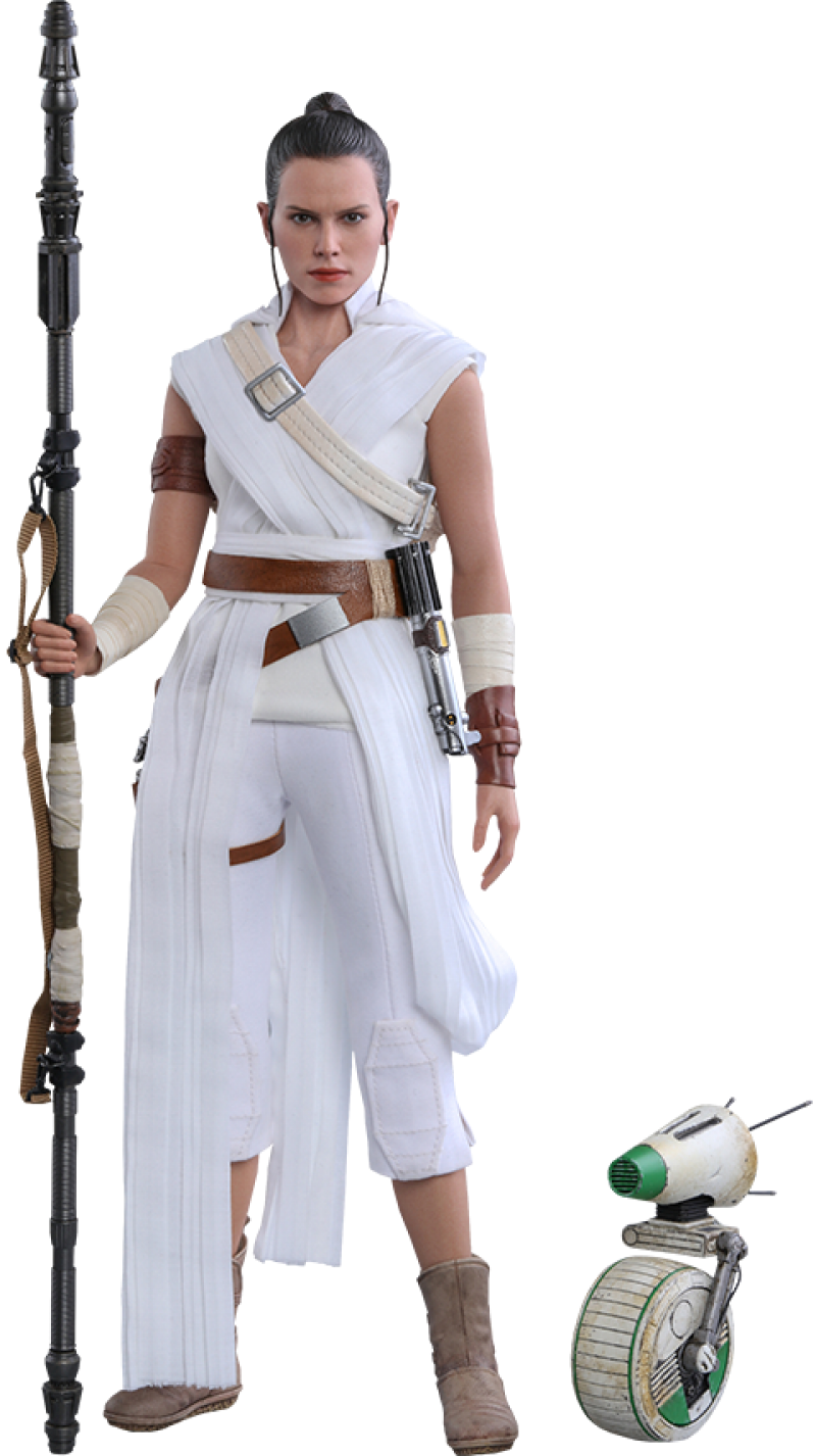 Rey and D-O Sixth Scale Figure Set by Hot Toys (905520)