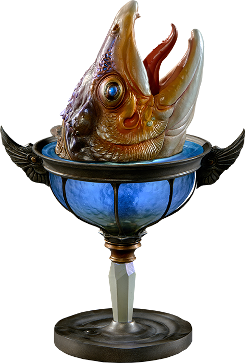 Collector Lamp of the Great Fish Collectible Lamp