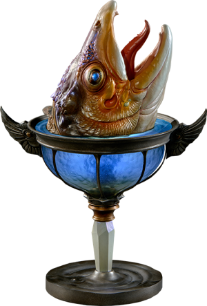 Lamp of the Great Fish Collectible Lamp
