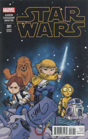 Star Wars #1 Variant Cover Book