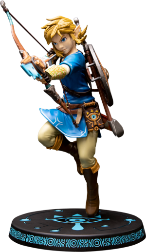 link zelda statue