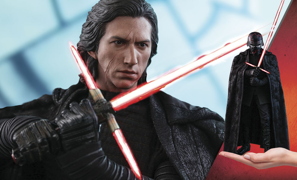 kylo ren last jedi hot toys