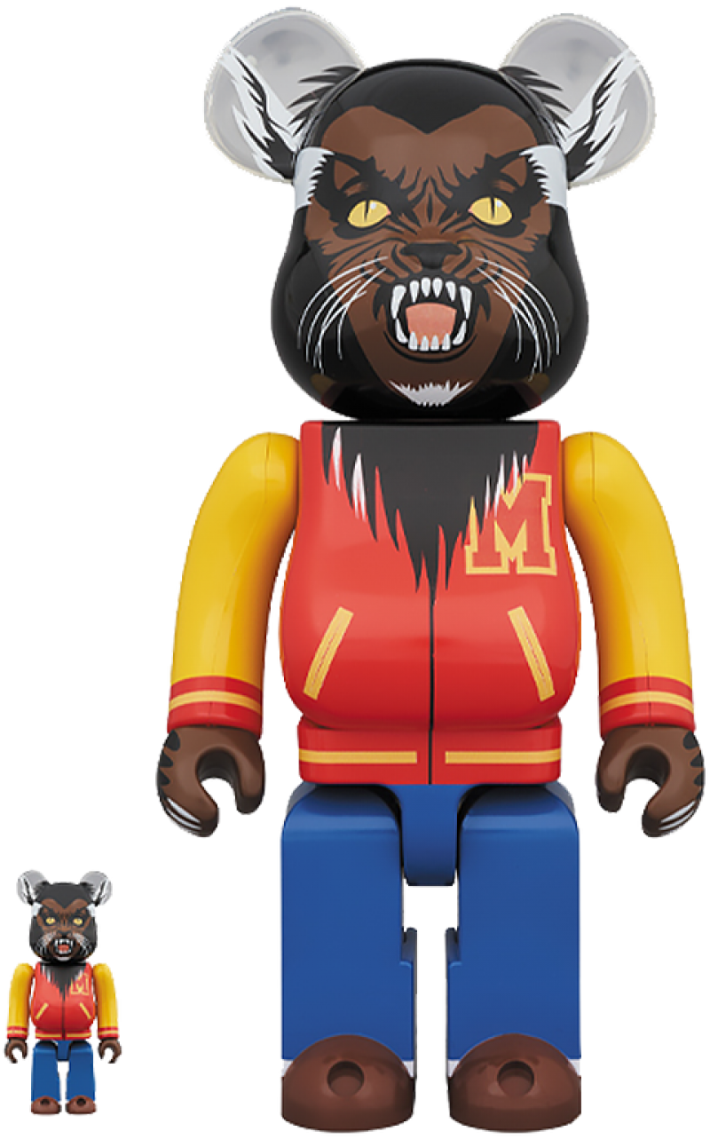 Be@rbrick Michael Jackson Werewolf 100% & 400% Designer Toy by Medicom Toy