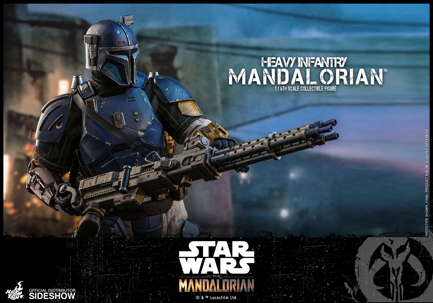 sideshow heavy mandalorian