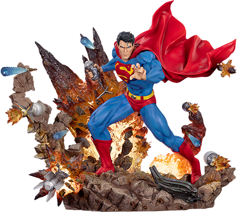 superman for tomorrow statue