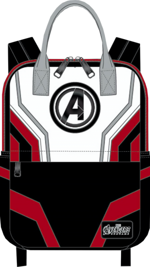 Avengers Endgame Suit Square Backpack Apparel