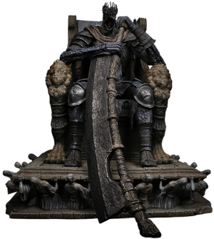 dark souls yhorm the giant statue