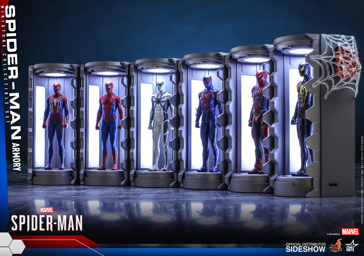 miniature spider man figures