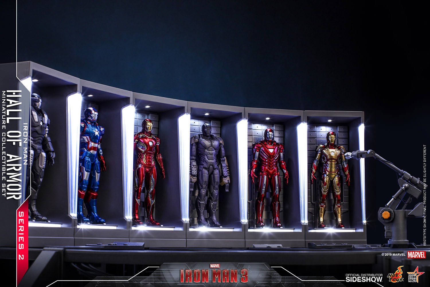 Iron Man Hall of Armor Miniature 