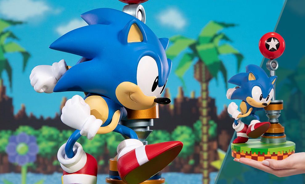 sonic the hedgehog gallery statue