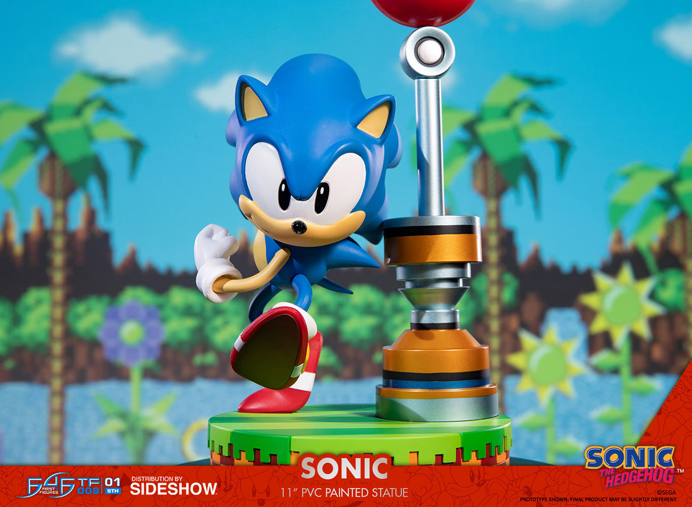 sonic gallery statue