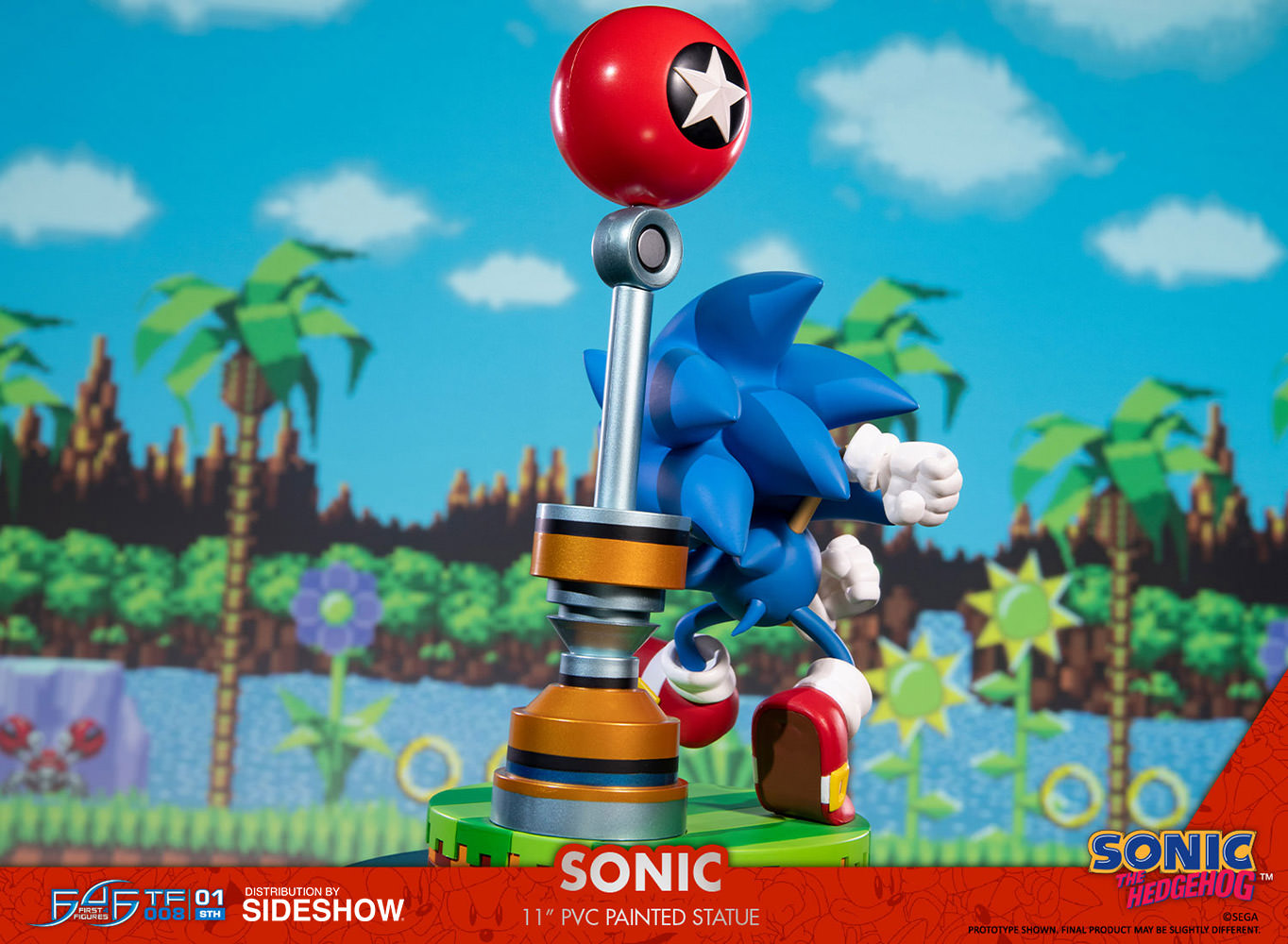 sonic gallery statue