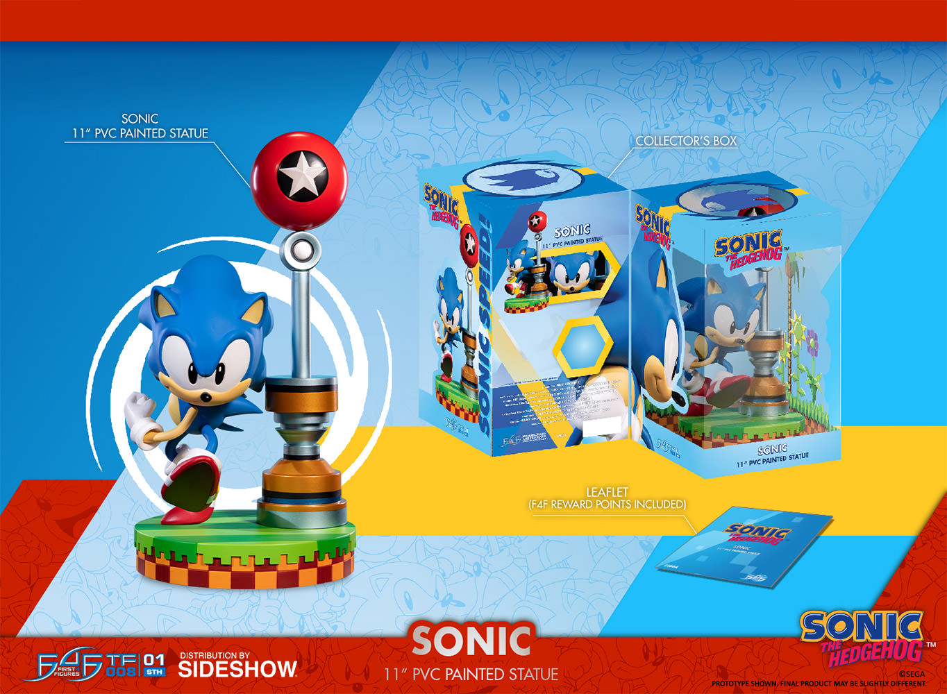 sonic gallery statue