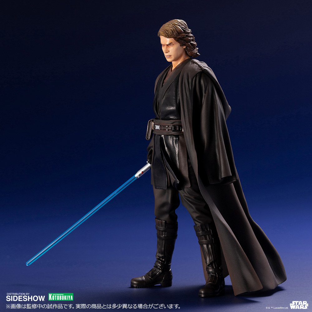 anakin skywalker clone wars statue