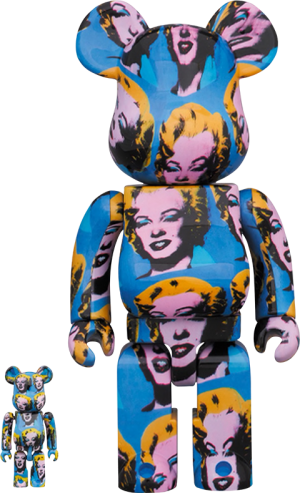 Be@rbrick Andy Warhol's Marilyn Monroe 100% and 400% Collectible Set