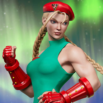 Year 1999 Capcom Street Fighter 7 Figure CAMMY Player 1 in Dark