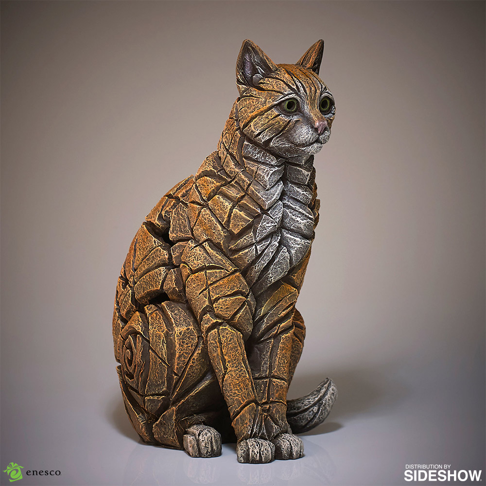 realistic cat sculpture
