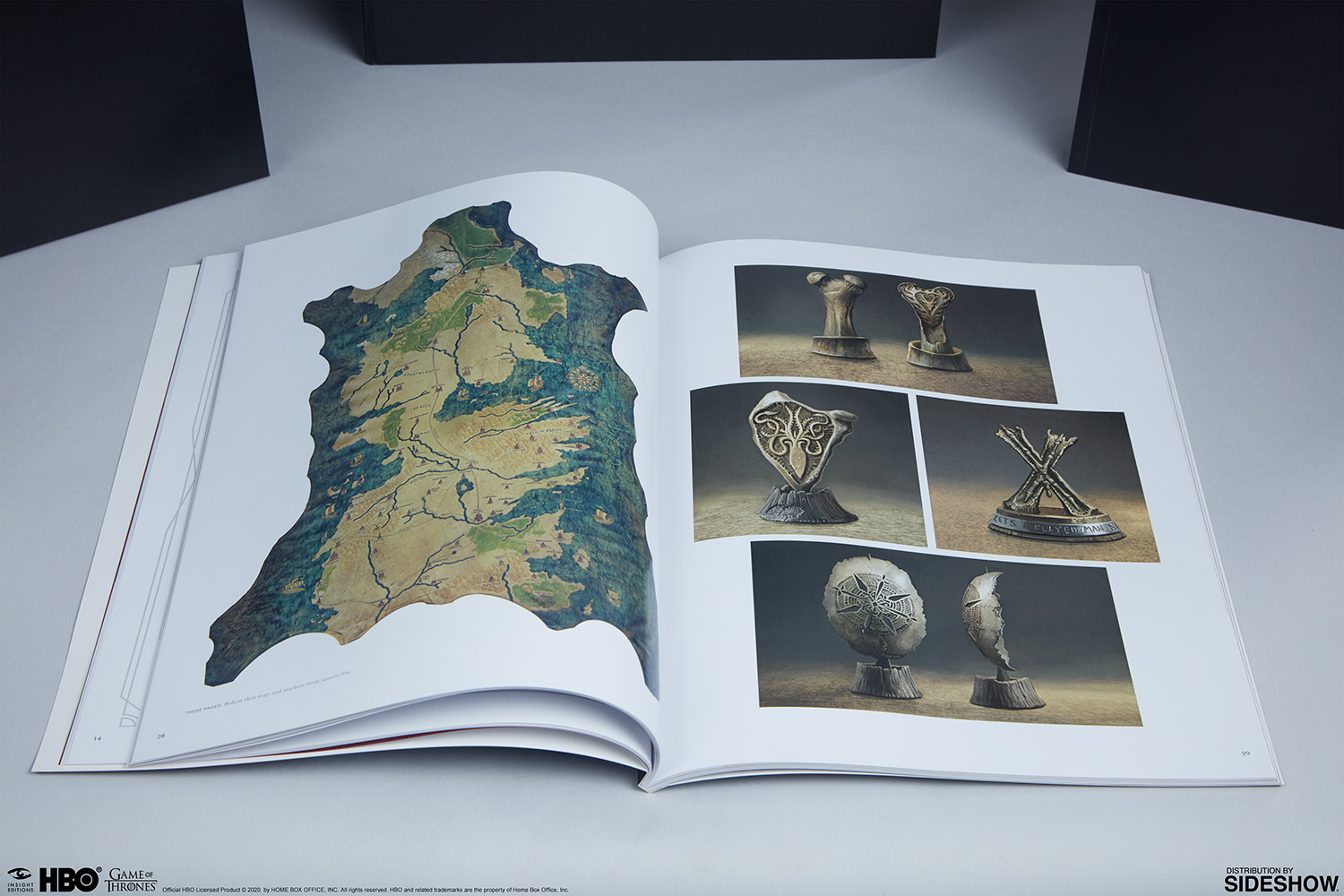 The Art of Game of Thrones Deluxe Hardcover Book ...