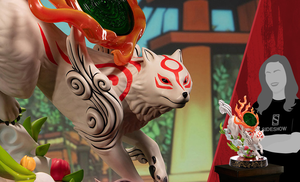 Gallery Feature Image of Amaterasu Divine Descent Statue - Click to open image gallery