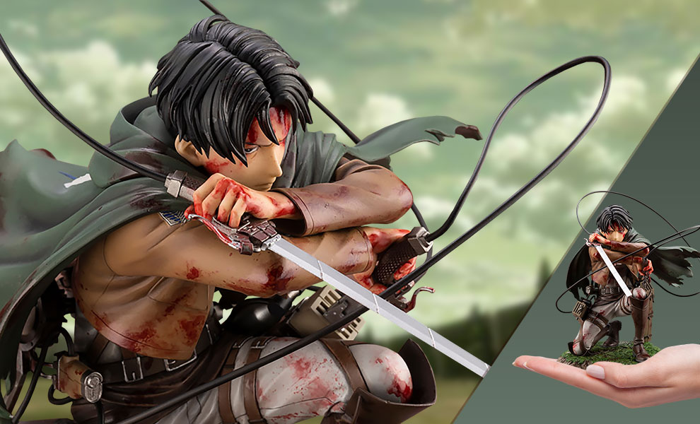 Levi Fortitude Version Artfx J Statue By Kotobukiya Sideshow Collectibles Levi Fortitude Version Artfx J Statue By Kotobukiya Sideshow Collectibles