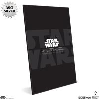 Gallery Image of Star Wars: The Force Awakens Silver Foil Silver Collectible