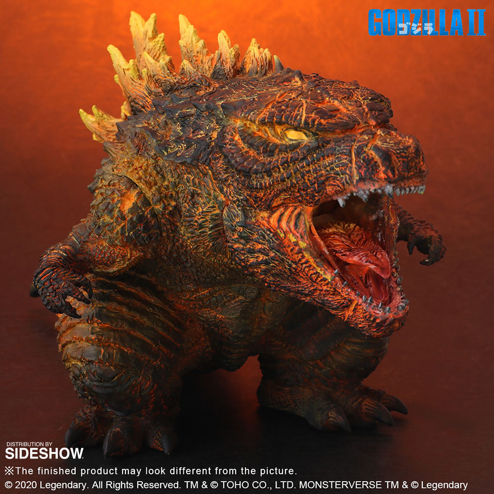 x plus burning godzilla