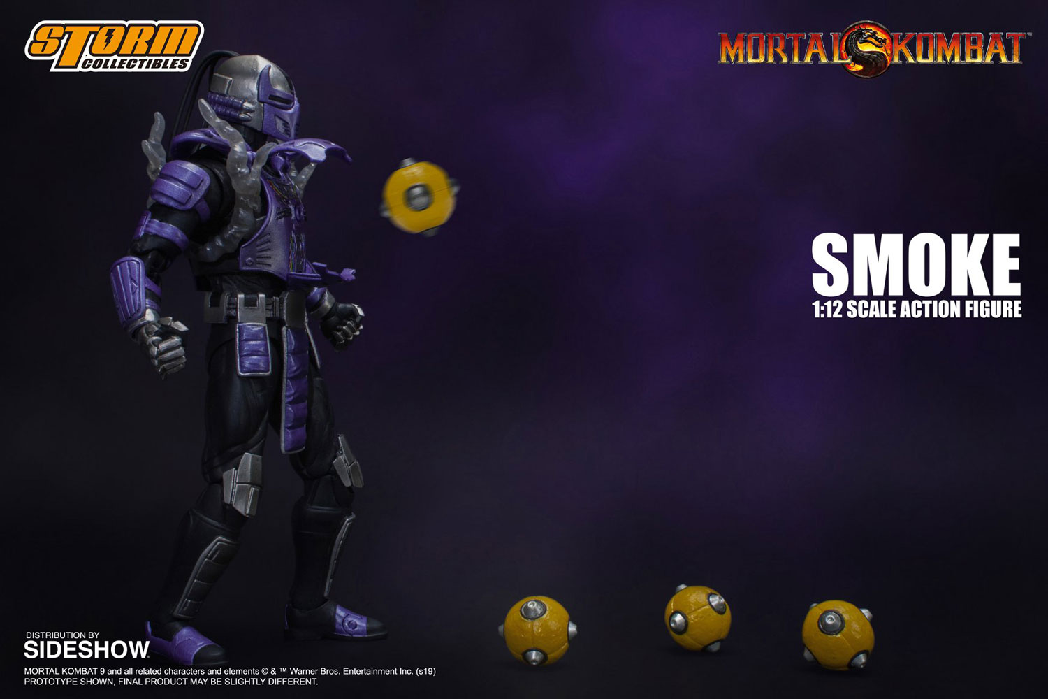 storm collectibles mortal kombat smoke