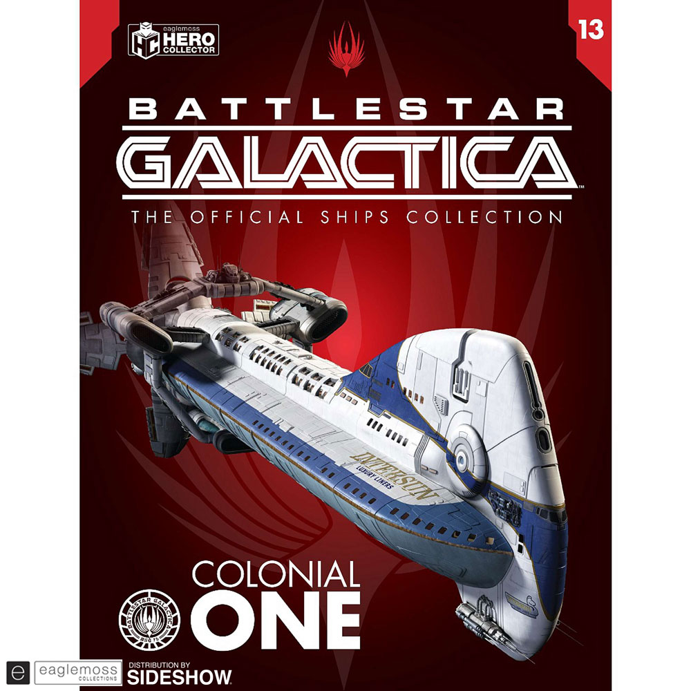 Battlestar Galactica Colonial Shuttle Ship Battlestar Galactica Battlestar Galactica Ships Collection by Eaglemoss Collections