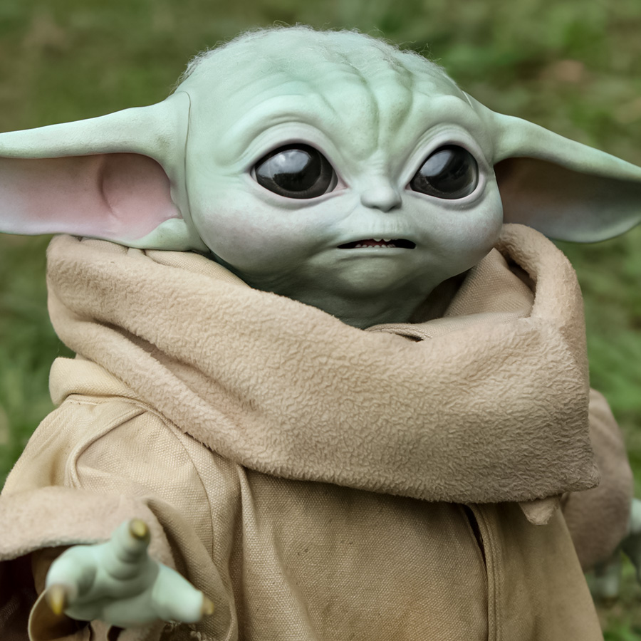 Déguisement bébé Yoda™ pour bébé The Mandalorian - Star Wars