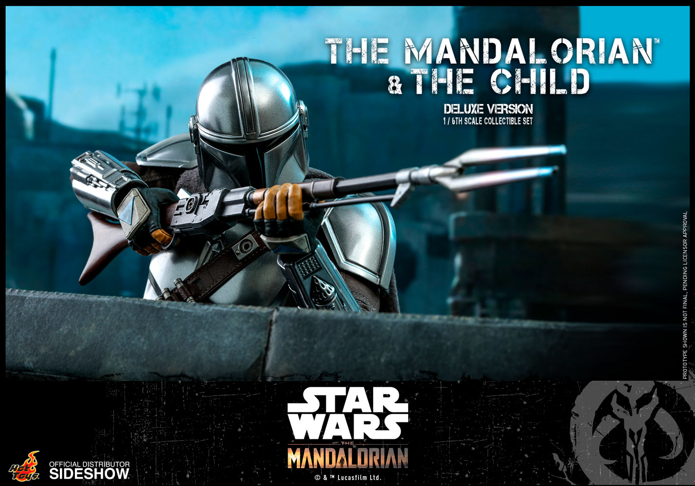 The Mandalorian And The Child Sixth Scale Collectible Set By Hot Toys