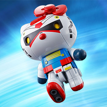Gundam x Hello Kitty Chogokin Figure | Sideshow Collectibles