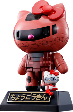 Char Exclusive Zaku II Hello Kitty Gundam Zaku II Plastic model BANDAI PSL 