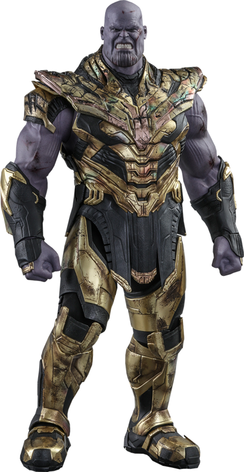Thanos (Battle Damaged Version) Sixth Scale Figure by Hot Toys (905891)