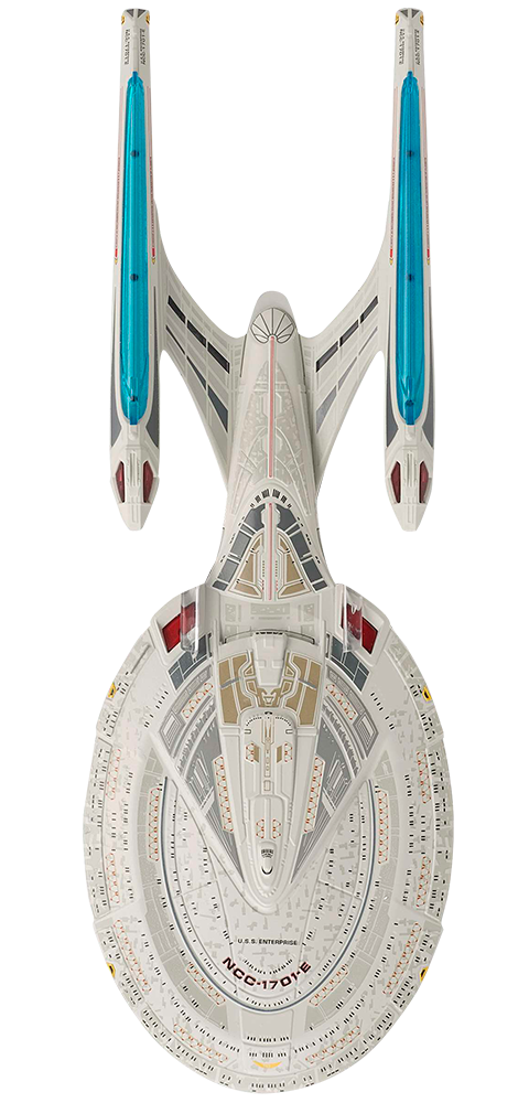 Ncc-1701-e 27 cm-Neuf Star Trek XXL Eaglemoss métal vaisseau Modèle 