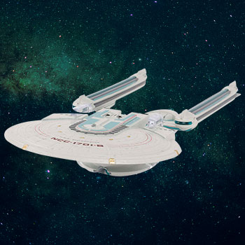 USS Enterprise NCC-1701-B XL Edition Star Trek Ship by Eaglemoss