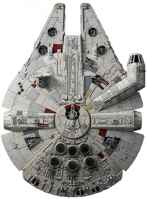 Millennium Falcon (Rise of Skywalker Version) Model Kit by Bandai |  Sideshow Collectibles