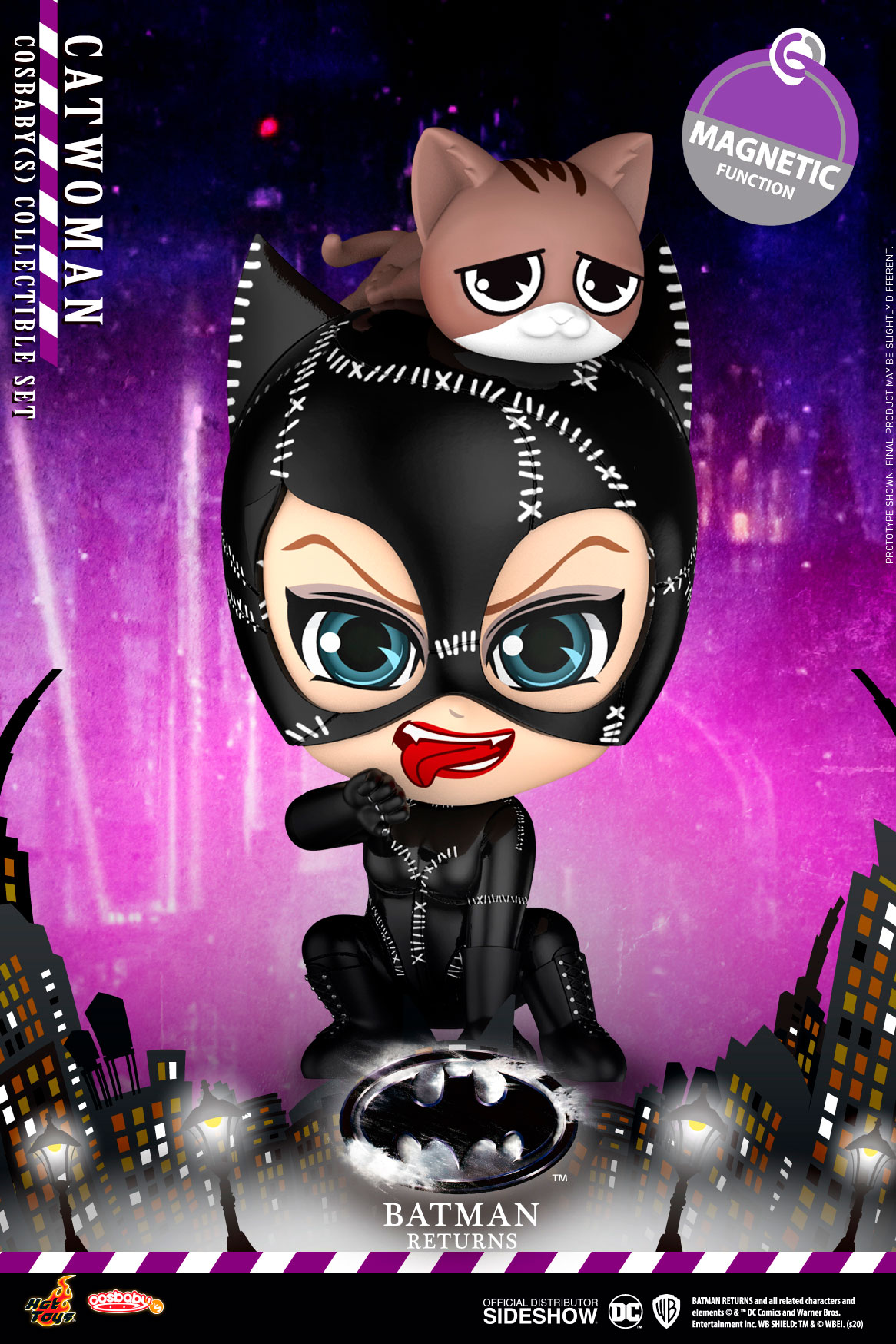Catwoman Cosbaby(S) Collectible Set by Hot Toys Sideshow Collectibles
