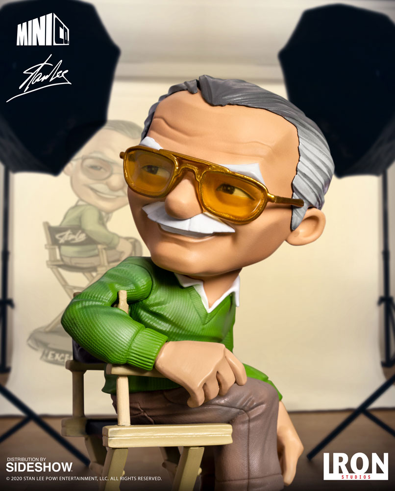 Action Figure Statuetta Stan Lee Marvel Mini-Co Excelsior!