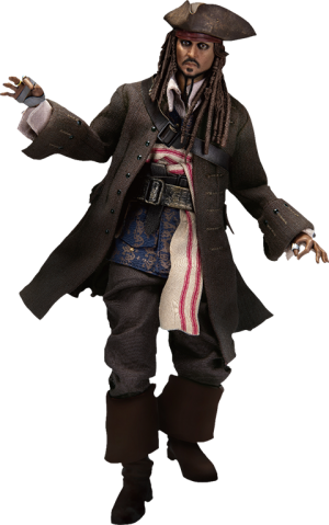 captain jack sparrow action figure