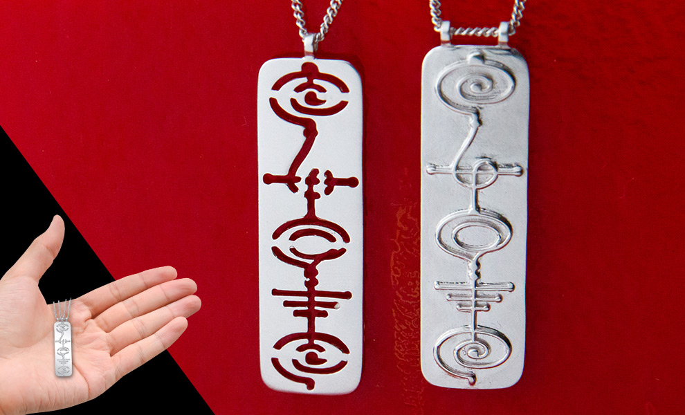 Vulcan Mind Meld 2-Piece Necklace Set Star Trek Jewelry