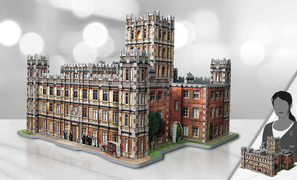 Wrebbit 3D DOWNT Downton Abbey 890pc 3D Puzzle 