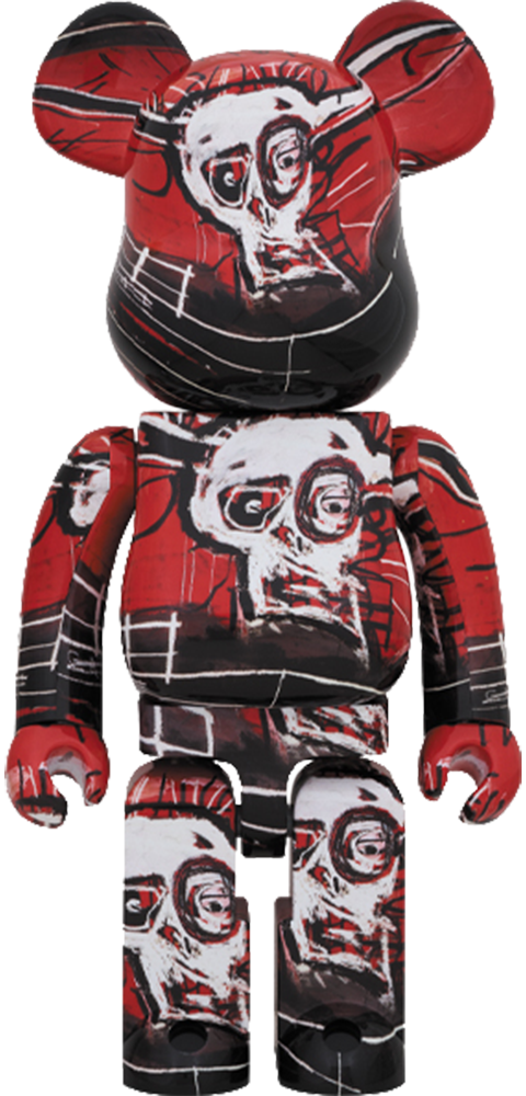 bearbrick jean michel basquiat 1000