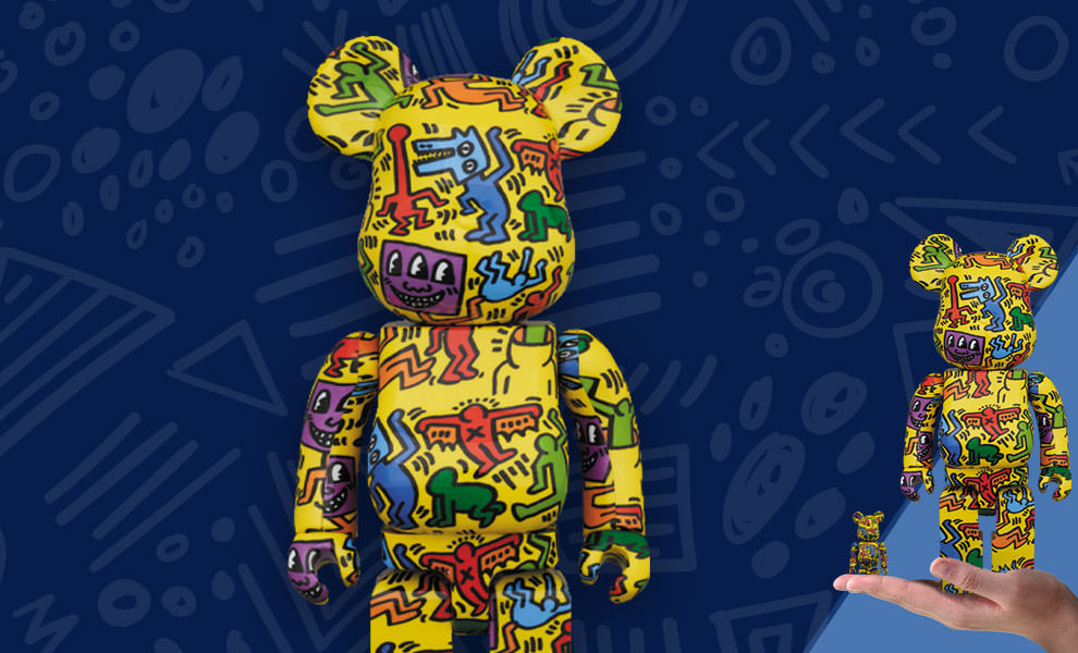 BE@RBRICK KEITH HARING #5 100％ & 400％