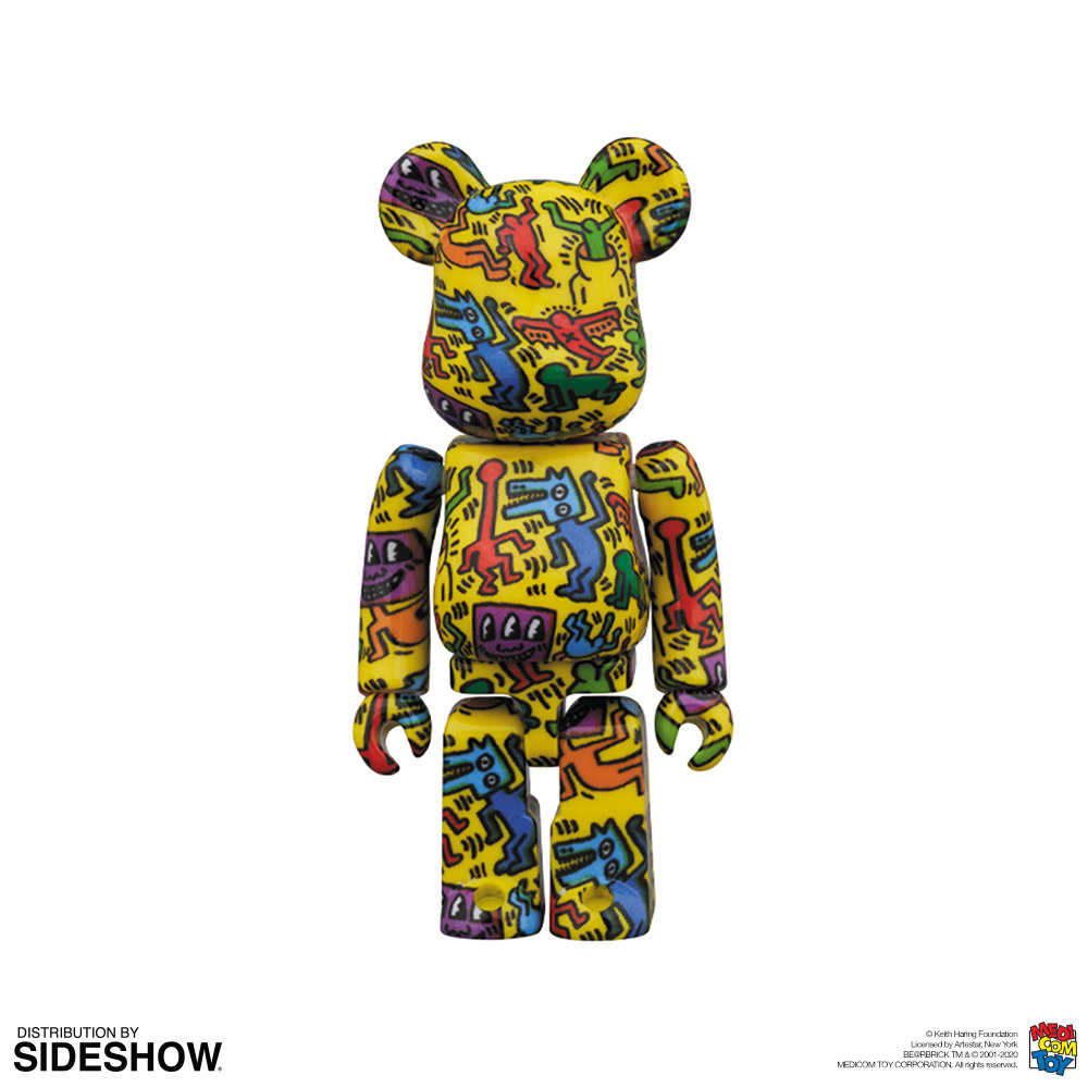 Be@rbrick Keith Haring #5 100% and 400% Collectible Set by Medicom