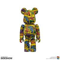Gallery Image of Be@rbrick Keith Haring #5 100% and 400% Bearbrick