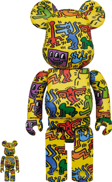 Be@rbrick Keith Haring #5 100% and 400 